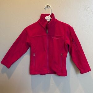 Columbia Hot Pink Fleece Jacket